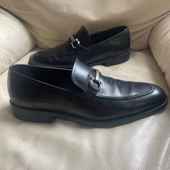 Ferragamo Gancio Foster Bit Calfskin Leather Loafer - Picture 5 of 12